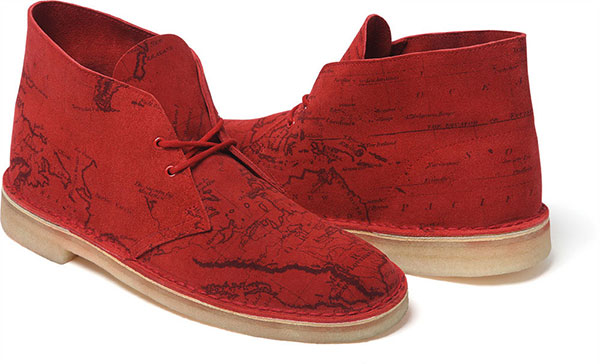 Supreme x Clarks 2013春夏联名新作沙漠靴