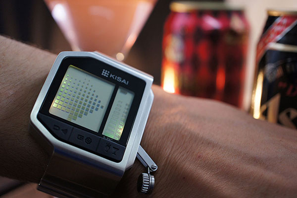 Kisai Breathalyzer酒精测量手表 不容错过的酒桌利器