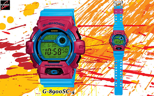 疯狂配色 G-SHOCK Crazy Color系列 