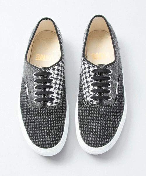 BEAUTY&YOUTH x Vans 2013秋冬 Harris Tweed 联名鞋履