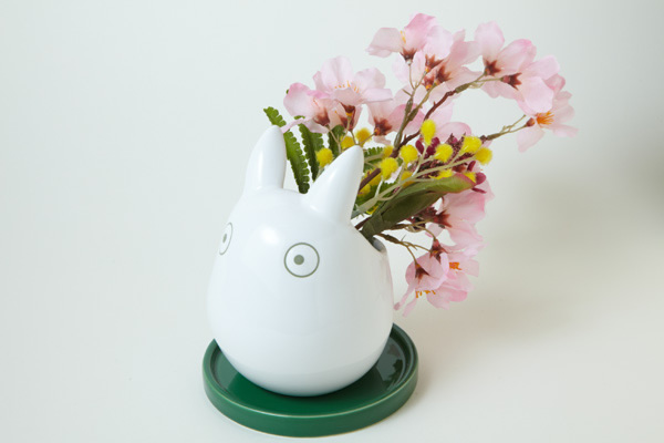 小龙猫花盆（绿色底盆）1680日元