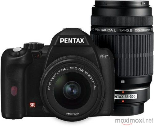 宾得 K-r W 缩放套件黑 K rWZK BK(原文:PENTAX K-r Wズームキット ブラック K-rWZK BK)