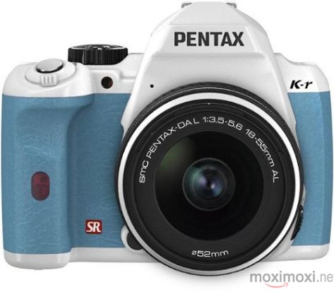 套件镜头宾得 K-r 白色 / 浅绿色 012 K rLK WH/AQ012(原文:PENTAX K-r レンズキット ホワイト/アクア012 K-rLK WH/AQ012)