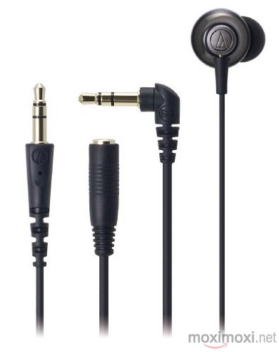 音频技术动态类型 innaiyaheddohon 氢氧化铝 CKM55 BK(原文:audio-technica ダイナミック型インナーイヤーヘッドホン ATH-CKM55 BK)