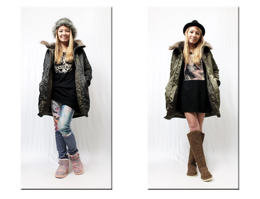 日本潮牌HYSTERIC GLAMOUR 2012秋冬新款