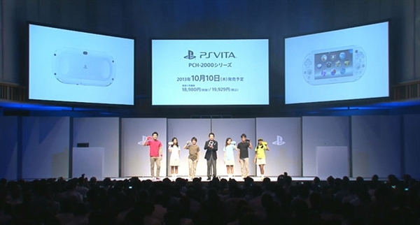 索尼第二代PS Vita掌机强势发布