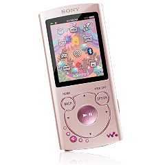 sony 索尼 NW-S764 限定色版粉色
