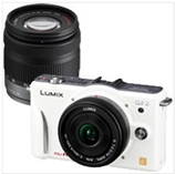 【促销】日本原装松下GF2W 白色双头套机 含14mm/F2.5、14-42mm/F3.5镜头 DMC-GF2 W-W