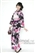 日本原装商品购物网 日本原装商品直送 【ViVi】CECIL McBEE 花×蝶花纹浴衣